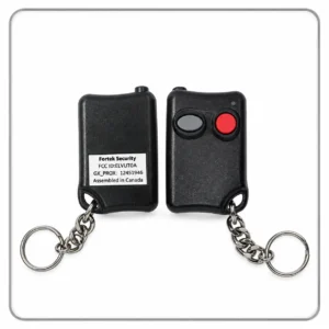 Remote Control with Integrated Keyfob