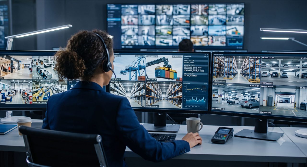 video surveillance banner